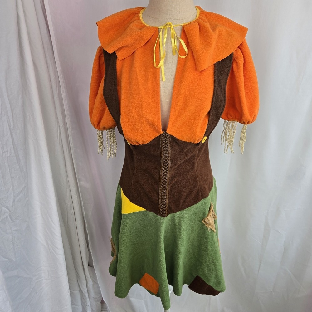 Sexy Scarecrow Dress Costume Leg Avenue Womens Size M/L Wizard Of Oz Halloween